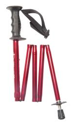 Red Folding Trekking Pole 4639C