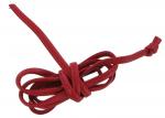 Red Leather Drawstring