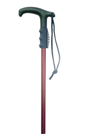 Red Value 3 Section Telescopic Trekking Pole