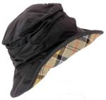 Barbour Ruched Waxed Cotton Sports Hat for ladies LHA0001