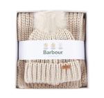 Barbour Saltburn Beanie Hat and Scarf Set LGS0023