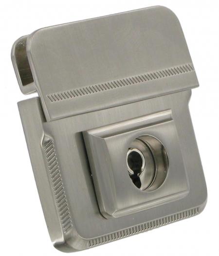 Satin Chrome Soft Briefcase Key Lock CKL7SC