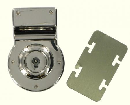 Satin Nickel Briefcase 3 Position Lock ohl2137sn