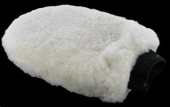 Sheepskin Grooming Mit for horses by Westgate