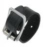 Six Inch Black Leather Strap BLKSTRP6