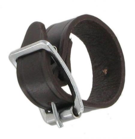Six Inch Brown Leather Strap BRNSTRP6