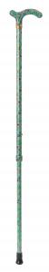 In Stock:
Yes
Slimline Extending Chelsea Walking Cane peppermint floral