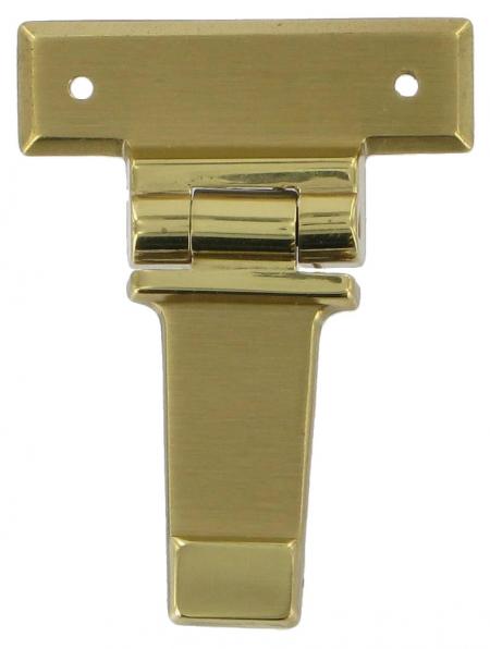 Bevelled Brass Briefcase Hasp SOCS1