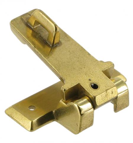 Bevelled Brass Briefcase Hasp SOCS1