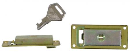 Small Brass Key lock Pair CXLK003