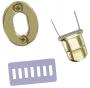 Small Oval Gold Finish Turn Lock for handbags CXTL9