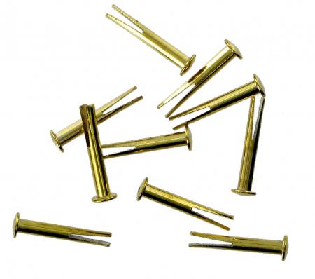 Split Rivets Brass riv1