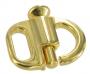 Spring Loaded Gold Effect handbag strap attachment sohp1721