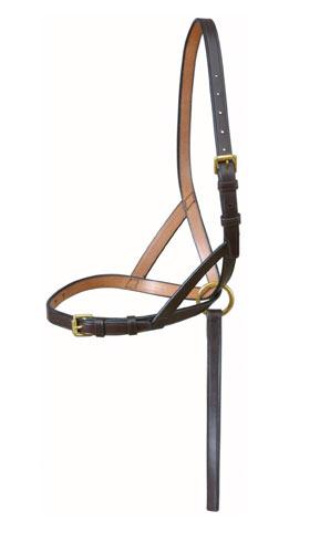 Brown Standard Leather Foal Slip