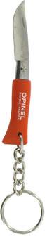 Tangerine Coloured Keyring Opinel Knife
