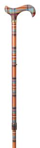 Tartan Derby Walking Stick 4641H