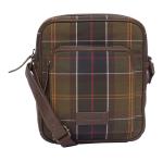 Barbour Tartan & Leather Cross Body Bag UBA0683