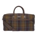 Barbour Tartan & Leather Holdall UBA0684