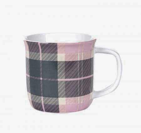 Pink & Grey Tartan