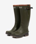 Barbour Tempest Wellington Boot in olive MRF0016
