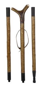 In Stock:
Hazel: None
Three piece hazel thumbstick with staghorn top 1905