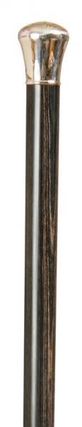 Tippling Cane in staminawood with silver plated cap