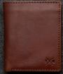 Tudor Abridged Wallet in brown Leather