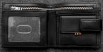 Tudor Everyday Wallet in black Leather