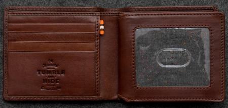Tudor Legion Wallet in Leather in brown
