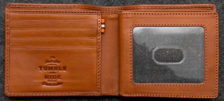 Tudor Legion Wallet in Leather in tan