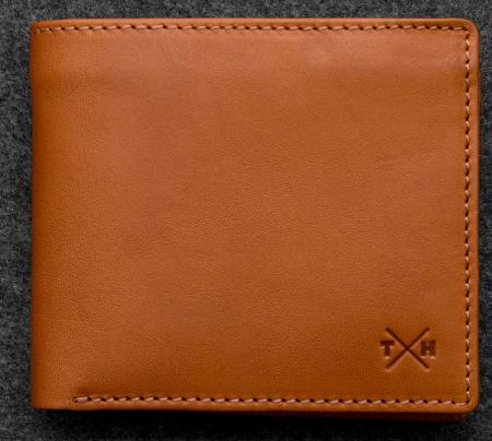 Tudor Legion Wallet in Leather in tan