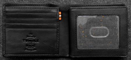 Tudor Legion Wallet in Leather in black