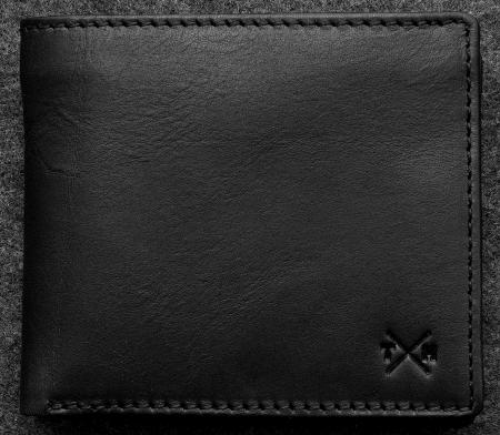 Tudor Ultimate Card Wallet in black Leather