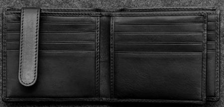Tudor Ultimate Card Wallet in black Leather