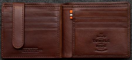 Tudor Ultimate Card Wallet in brown Leather