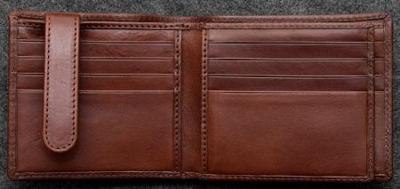 Tudor Ultimate Card Wallet in brown Leather