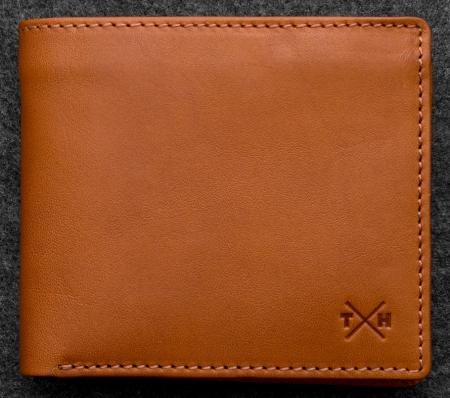 Tudor Ultimate Card Wallet in tan Leather