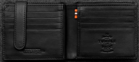 Tudor Ultimate Card Wallet in black Leather