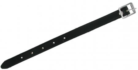 Twelve Inch Black Leather Strap BLKSTRP12