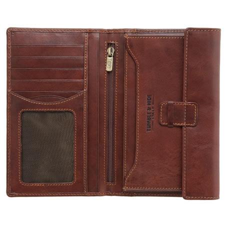 Vegetale Gents' Long Leather Jacket Wallet