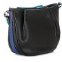 Verona Across Body Hobo in black pace side view