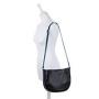 Verona Across Body Hobo in black pace