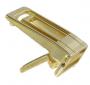 Vintage Clamp-On Brass Effect Buckle for belts 26mm wide CXSB9