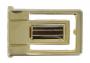 Vintage Clamp-On Brass Effect Buckle for belts 26mm wide CXSB9