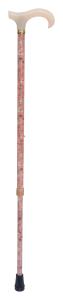 Walking Stick with Pink and White Floral Pattern 4098E