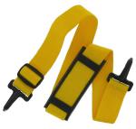Yellow Webbing Shoulder Strap with plastic snap hooks SWSS14