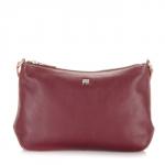 Zip Top Shoulder Bag in winterberry